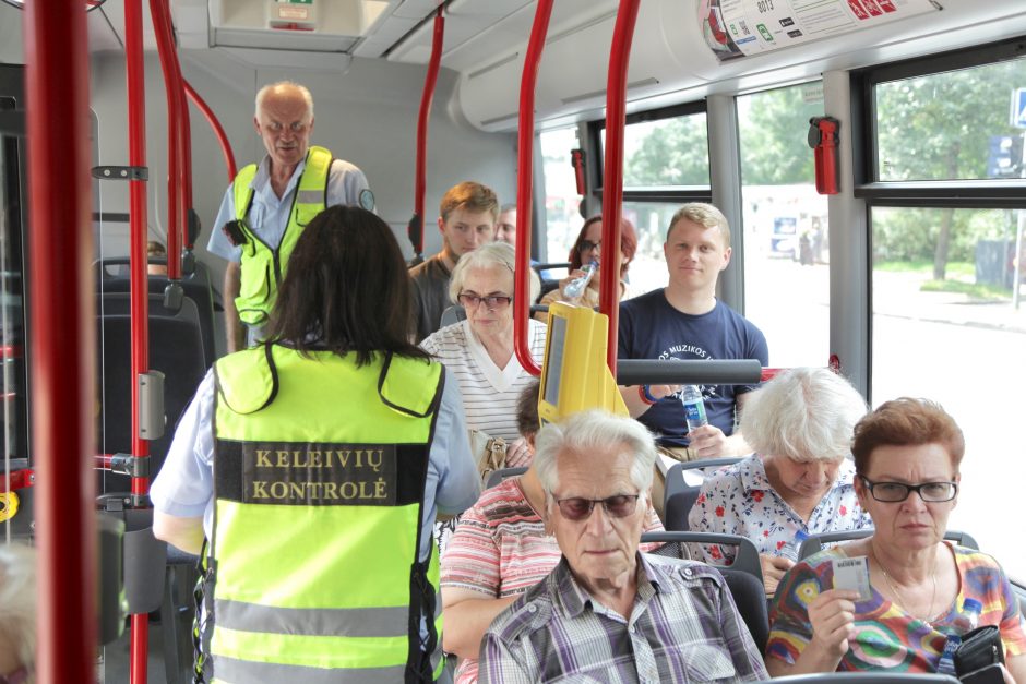 Pragariškai karšta ir miesto transporte: kondicionierius – dar retenybė