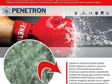 Skelbimas - Hidroizoliacinis priedas į betoną PENETRON ADMIX