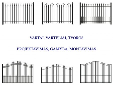 Skelbimas - Vartai, varteliai, tvoros už gerą kainą