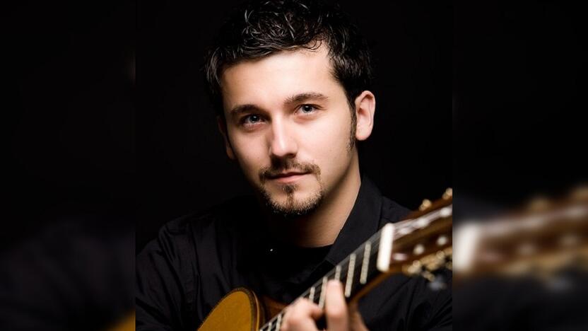 Gitaristas Saulius S. Lipčius.