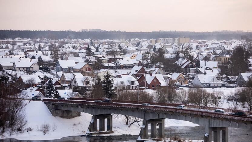 Ukmergės panorama.