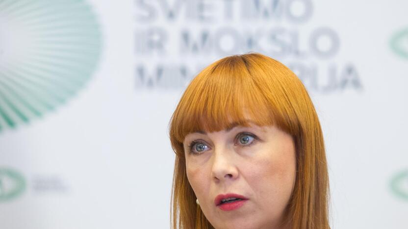 Švietimo ministrė Jurgita Petrauskienė