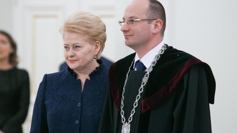 Dalia Grybauskaitė ir Ernestas Rimšelis