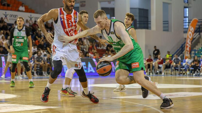 Pažįstami: „Žalgirio“ ir „Crvena zvezda“ krepšininkai buvo susitikę rugsėjį tarptautiniame turnyre Kipre, pergalę 85:84 šventė kauniečiai.