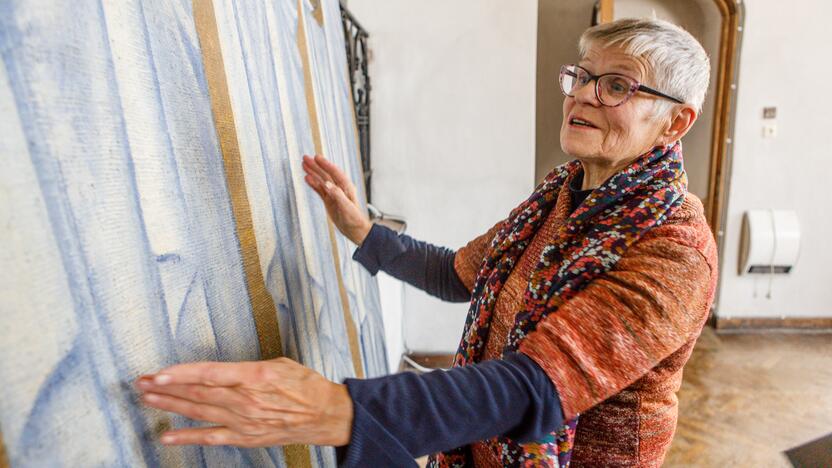  Ženklai: anuomet dirbusi su L. Truikiu, T. Blažiūnienė jautė, kad maestro visą restauravimo procesą stebėjo iš aukštybių.