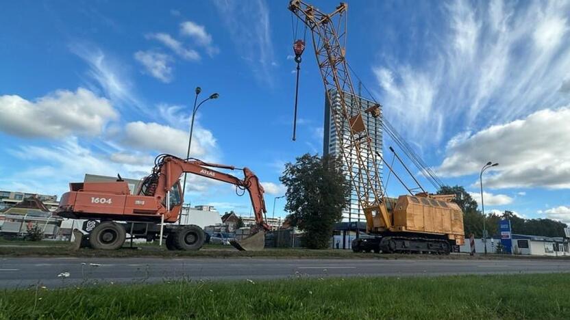 Nepatogumai: Minijos gatvėje sunkioji technika sukinėjosi nuo rugpjūčio iki spalio.