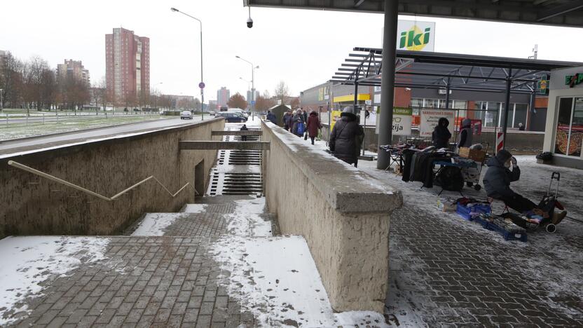 Atsisako: gyventojai nebenori požeminės perėjos dėl to, kad joje nėra labai saugu.