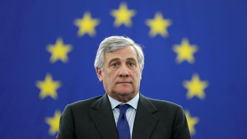 Europos Parlamento pirmininkas Antonio Tajani