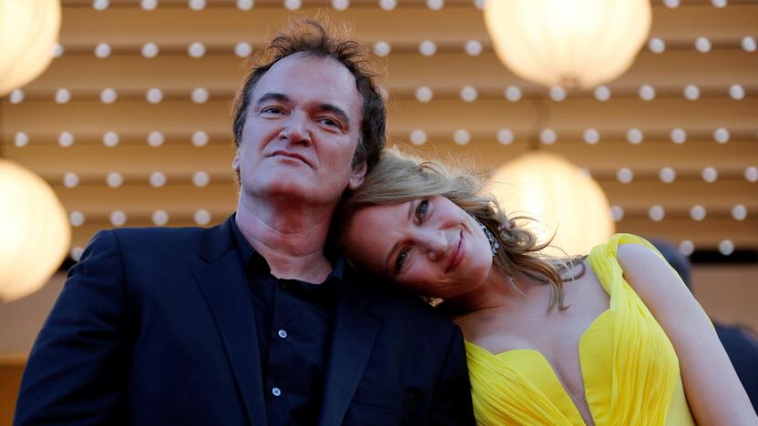 Quentinas Tarantino ir Uma Thurman