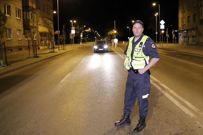 Naktinis policijos darbas