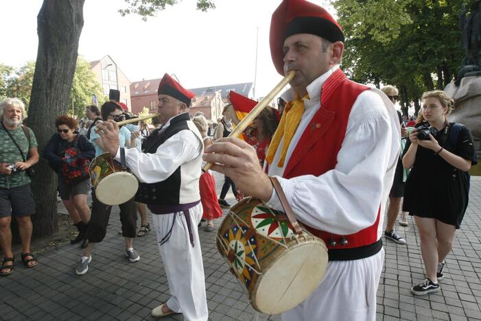 "Parbėg laives" Klaipėdoje