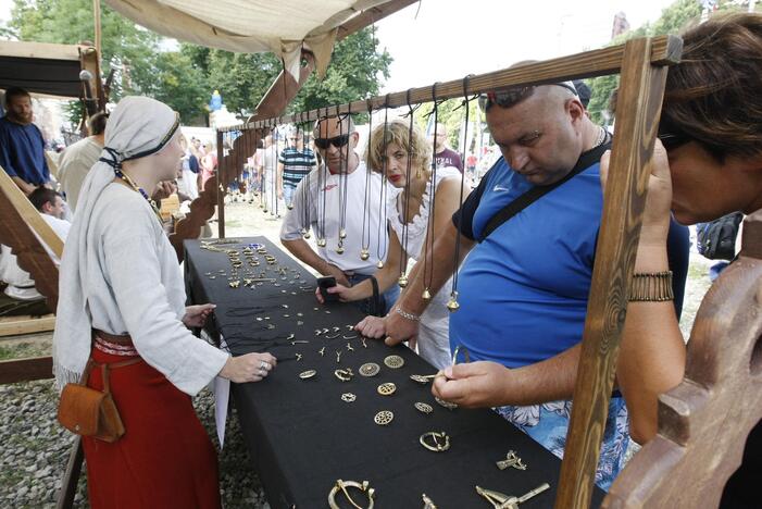 Kuršių ir vikingų stovykla