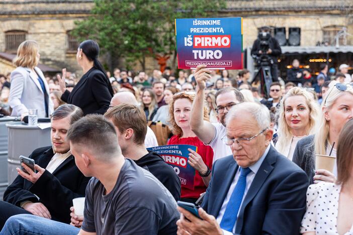 „Žinau, ką renku“ debatai su kandidatais į prezidentus