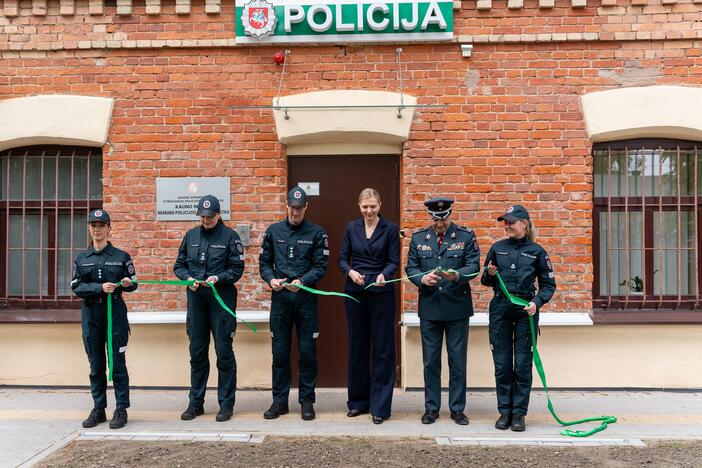 Atidarytas Nemuno policijos komisariatas