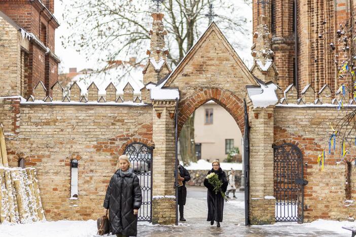 Bernardinų koplytėlėje – mišios A. Jagelavičiūtei atminti