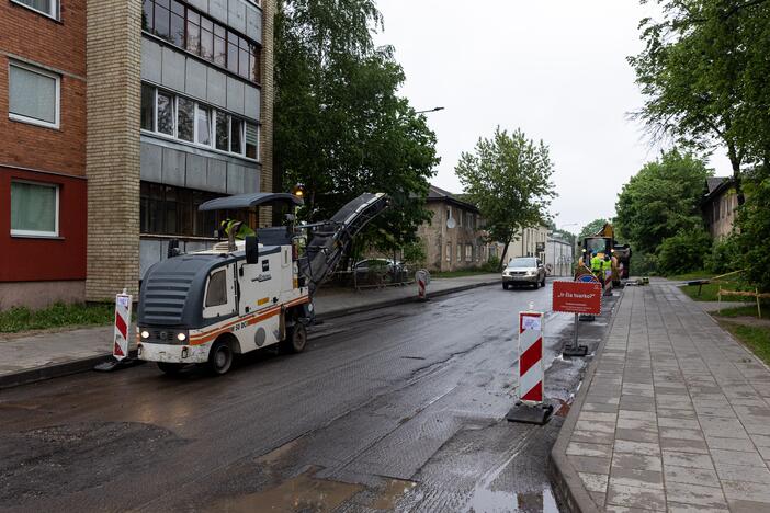 Vilniaus gatvių atnaujinimo darbų pristatymas