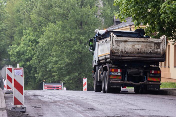 Vilniaus gatvių atnaujinimo darbų pristatymas