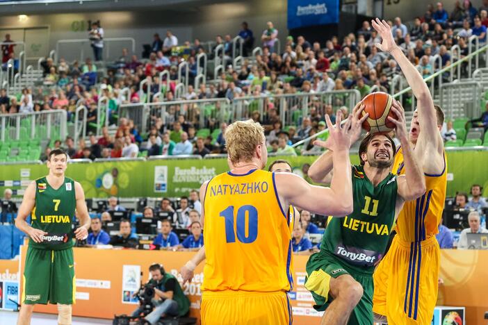 "Eurobasket": Lietuva - Ukraina