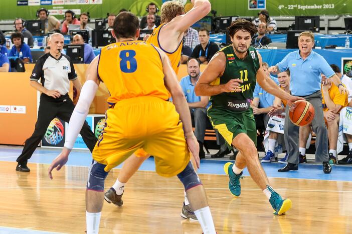 "Eurobasket": Lietuva - Ukraina