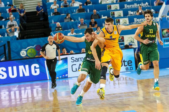 "Eurobasket": Lietuva - Ukraina