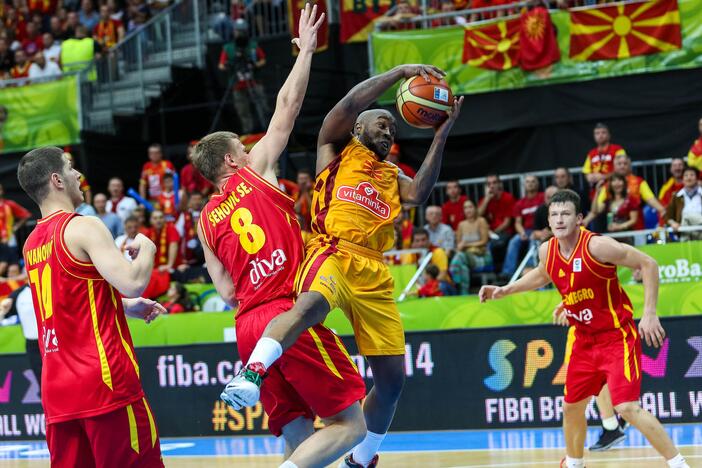 Eurobasket: Makedonija - Montenegro