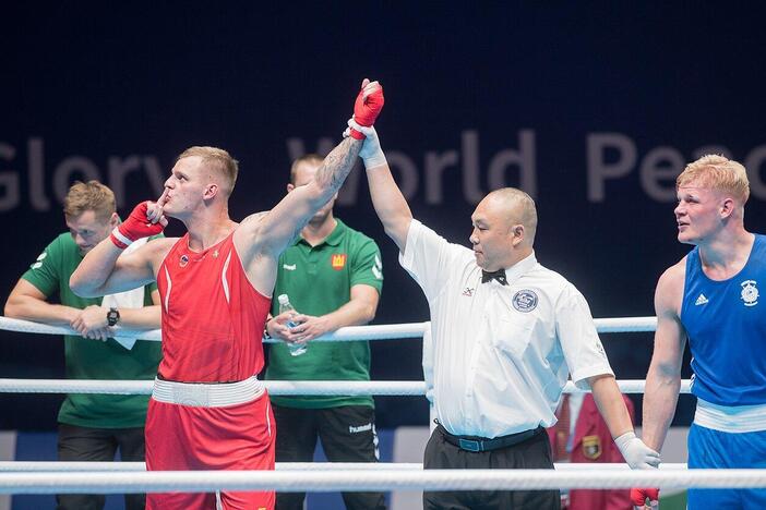 Boksininkas A. Baniulis užsitikrino pasaulio kariškių žaidynių medalį