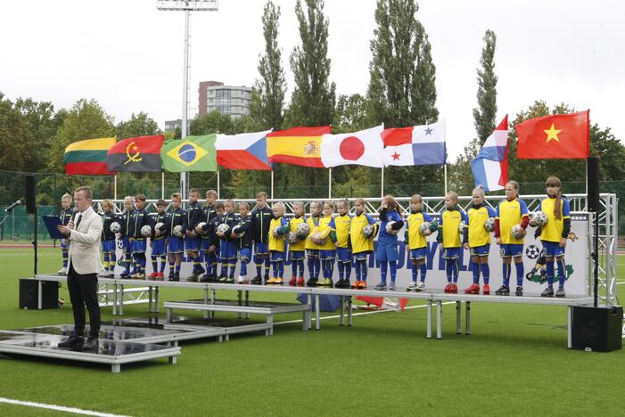 Klaipėdoje duris atvėrė atnaujinta Futbolo mokykla