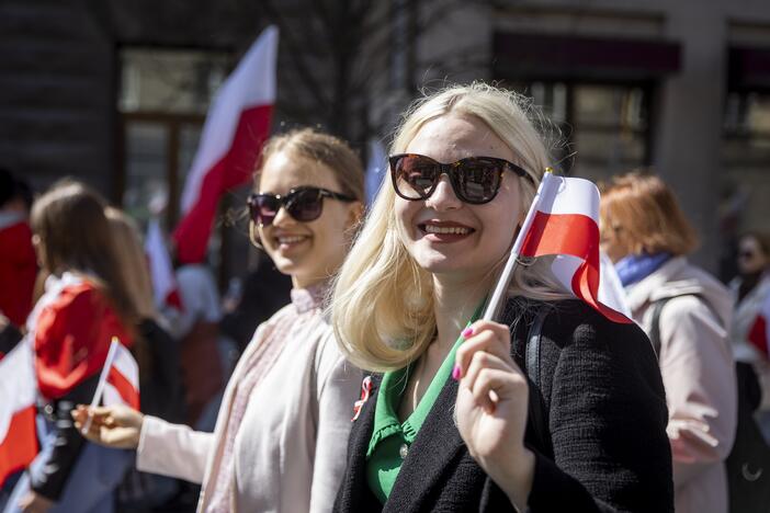 Sostinės gatvėse – Lietuvos lenkų eisena