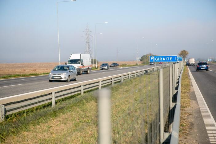 Magistralėje ties Giraite bus statomas viadukas