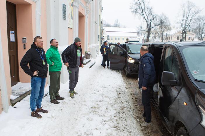 Poledinės žūklės čempionų sutikimas Kaune