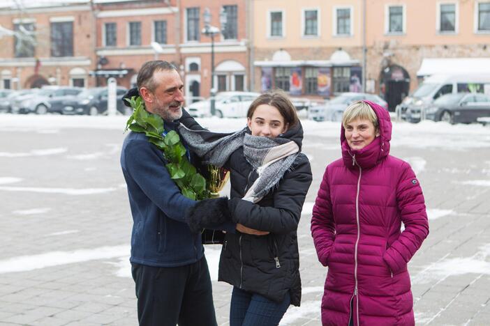 Poledinės žūklės čempionų sutikimas Kaune