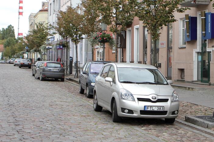 Klaipėdoje vėl pavogta „Toyota Corolla Verso“