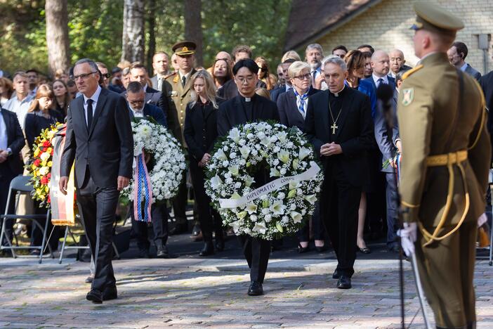 Vilniuje pagerbtas Lietuvos žydų genocido aukų atminimas