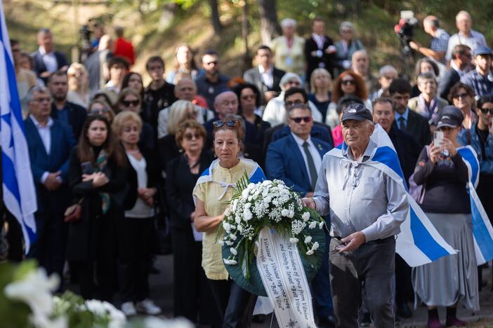 Vilniuje pagerbtas Lietuvos žydų genocido aukų atminimas