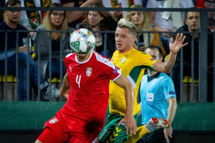 UEFA Tautų lyga: Lietuva - Serbija 0:1