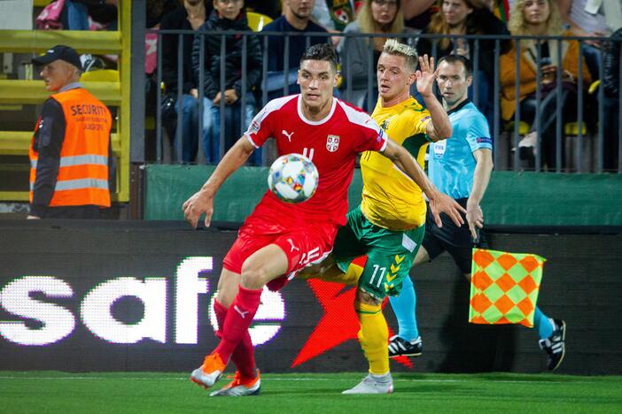 UEFA Tautų lyga: Lietuva - Serbija 0:1