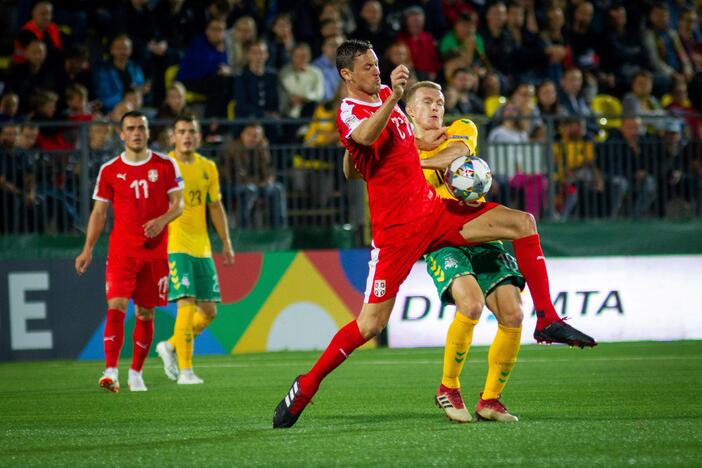 UEFA Tautų lyga: Lietuva - Serbija 0:1