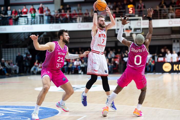 FIBA Čempionų lyga: Vilniaus „Rytas“ – Bonos „Telekom Baskets“ 79:86