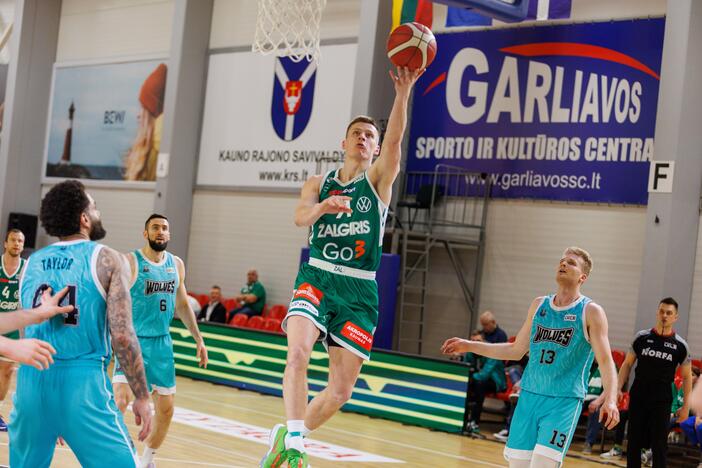 LKL: Kauno „Žalgiris“ – Alytaus „Wolves“ 71:65