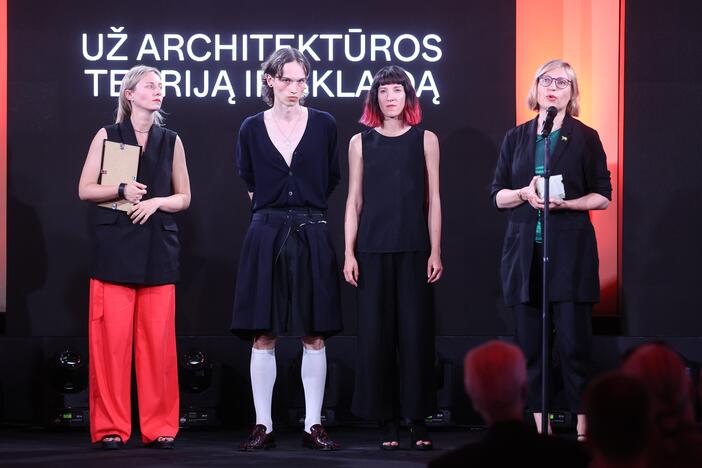 Nacionalinių architektūros apdovanojimų ceremonija 