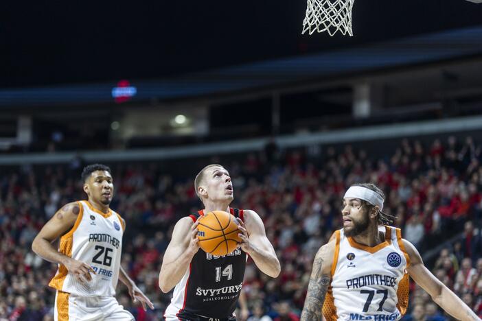 FIBA Čempionų lyga: Vilniaus „Rytas“ – Patrų „Prometheas“ 77:75