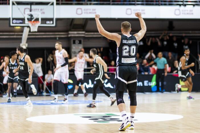 FIBA Čempionų lyga: Vilniaus „Rytas“ – Salonikų PAOK 82:63