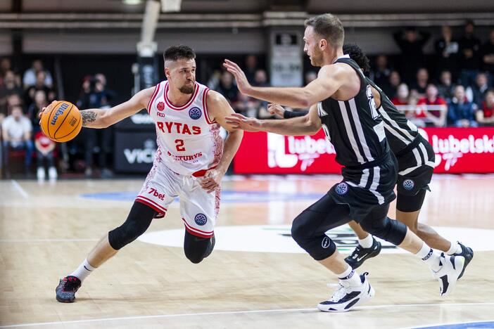 FIBA Čempionų lyga: Vilniaus „Rytas“ – Salonikų PAOK 82:63