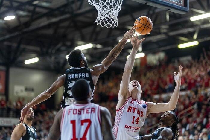 FIBA Čempionų lyga: Vilniaus „Rytas“ – Salonikų PAOK 82:63