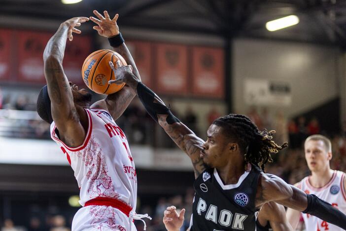 FIBA Čempionų lyga: Vilniaus „Rytas“ – Salonikų PAOK 82:63