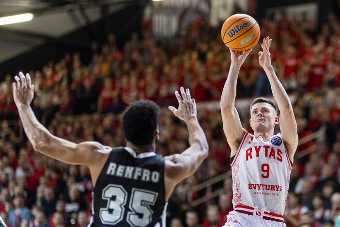 FIBA Čempionų lyga: Vilniaus „Rytas“ – Salonikų PAOK 82:63