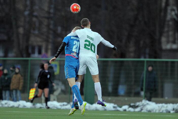 Lietuvos futbolo A lyga: „Kauno Žalgiris“– Kauno „Stumbras“ 1:2.