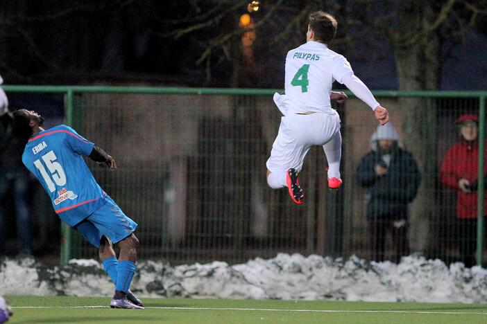 Lietuvos futbolo A lyga: „Kauno Žalgiris“– Kauno „Stumbras“ 1:2.