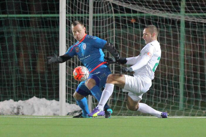 Lietuvos futbolo A lyga: „Kauno Žalgiris“– Kauno „Stumbras“ 1:2.