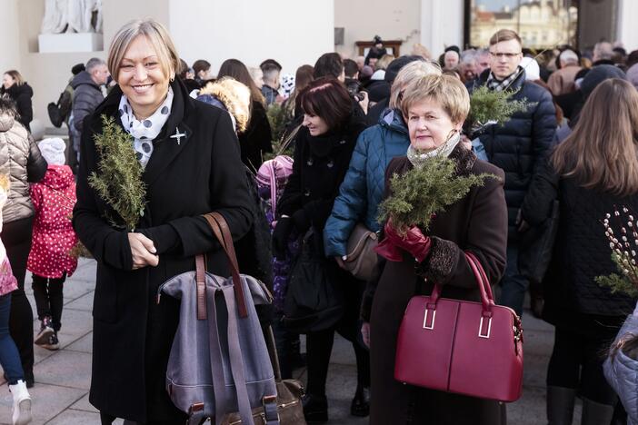 Verbų sekmadieniu prasideda Didžioji savaitė